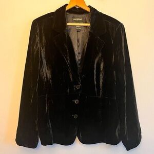 Lane Bryant Velour Blazer